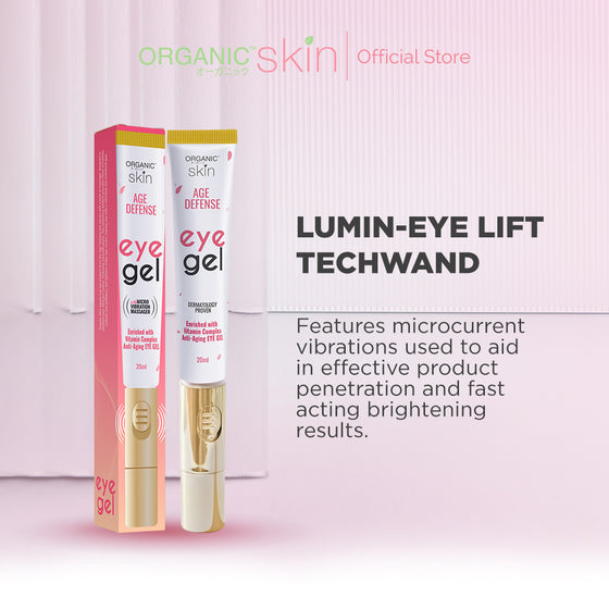 Organic Skin Japan Age Defense Eye Gel 20ml Eye Cream Anti Eyebag Anti Aging Moisturizer Set of 2