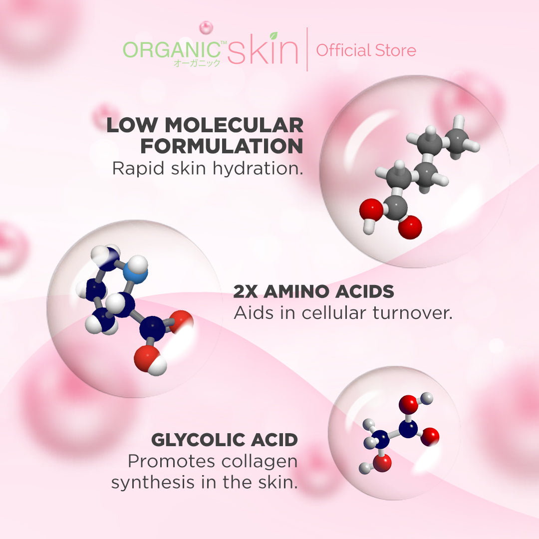 Organic Skin Japan Age Defense Antiaging Whitening Facial Wash Cleanser 100ml Set of 2