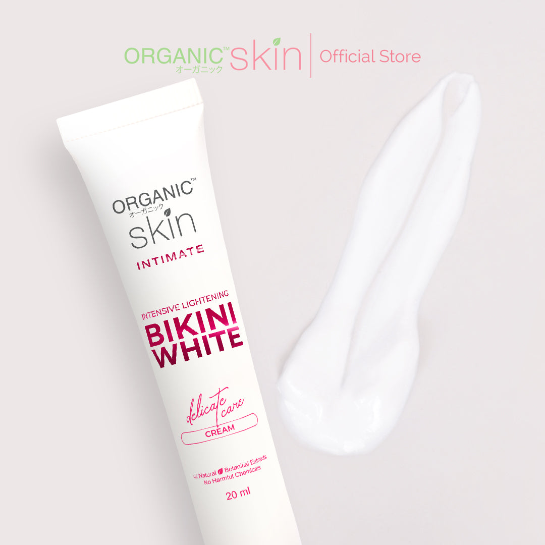 Organic Skin Japan Bikini Whitening Cream Inner Thigh Intimate Area Lightening Cream 30ml
