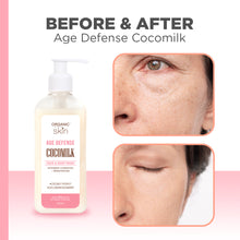 Load image into Gallery viewer, Organic Skin Japan Age Defense Coco Milk Face &amp; Body Wash 250ml Bodywash with Collagen Set of 2
