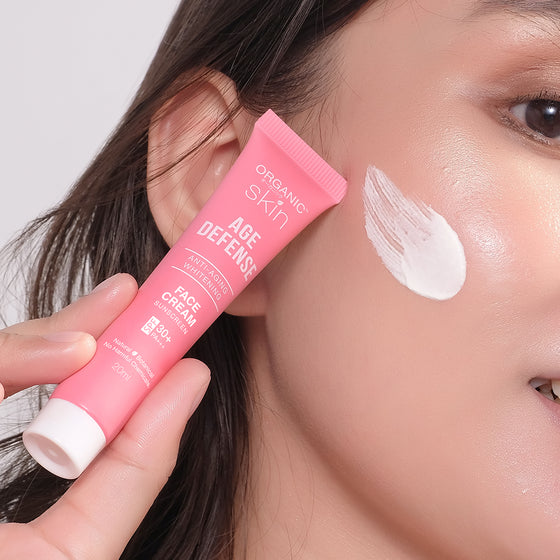 Organic Skin Japan Age Defense AntiAging Whitening Face Cream 20ml Anti Aging