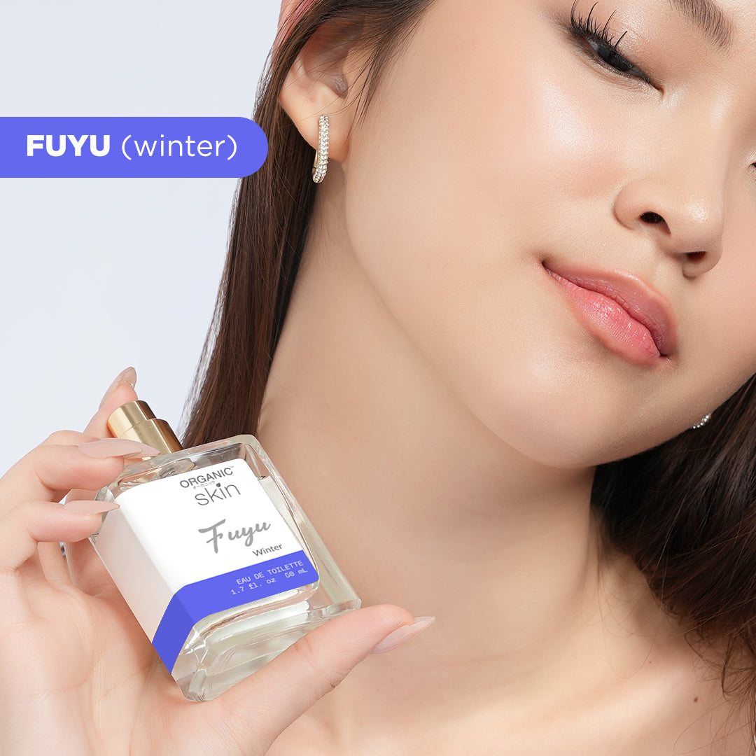 Organic Skin Japan Fuyu Winter 50ml Oil Based Perfume for Women & Men Long Lasting Perfume Cologne