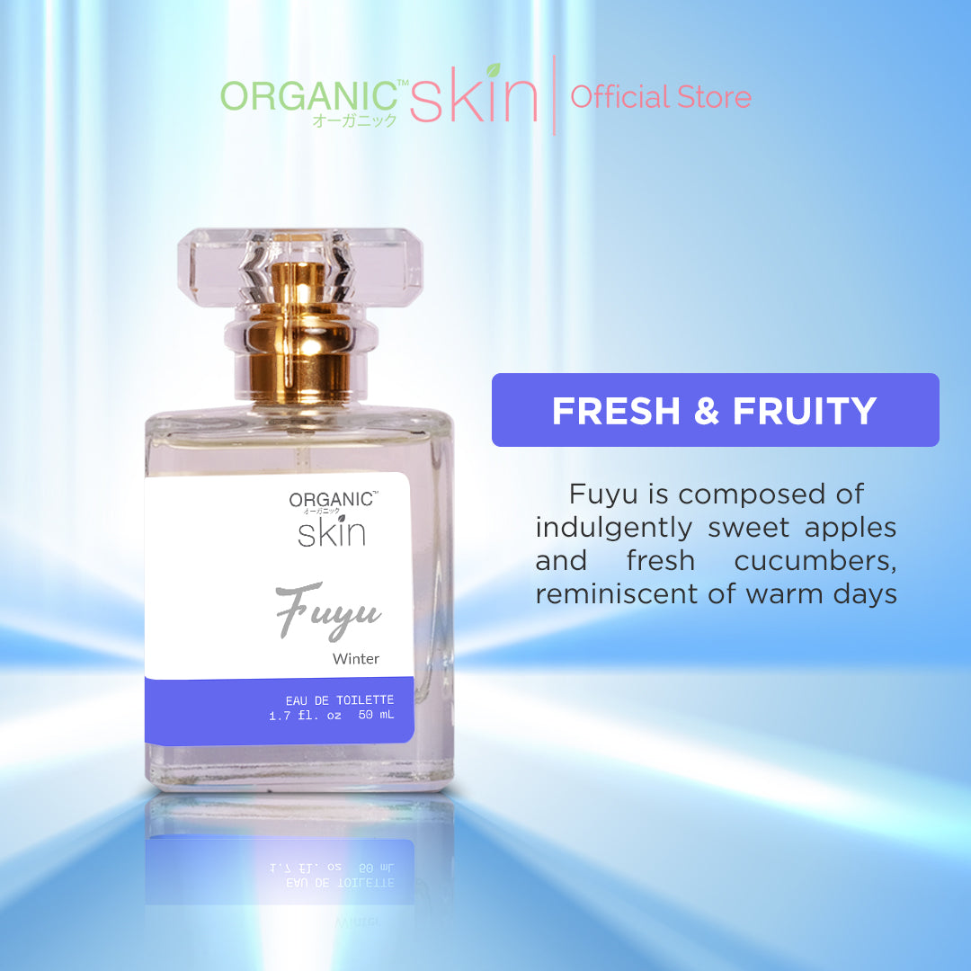 Organic Skin Japan Fuyu Winter 50ml Oil Based Perfume for Women & Men Long Lasting Perfume Cologne