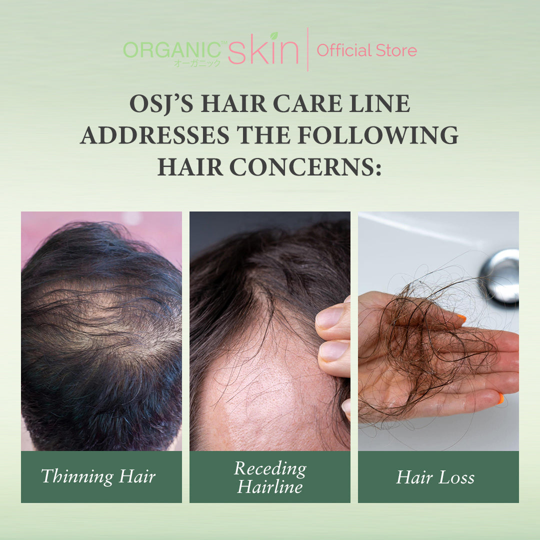 Organic Skin Japan Hair Booster Aloe Vera Thickening Shampoo 100ml Set of 2