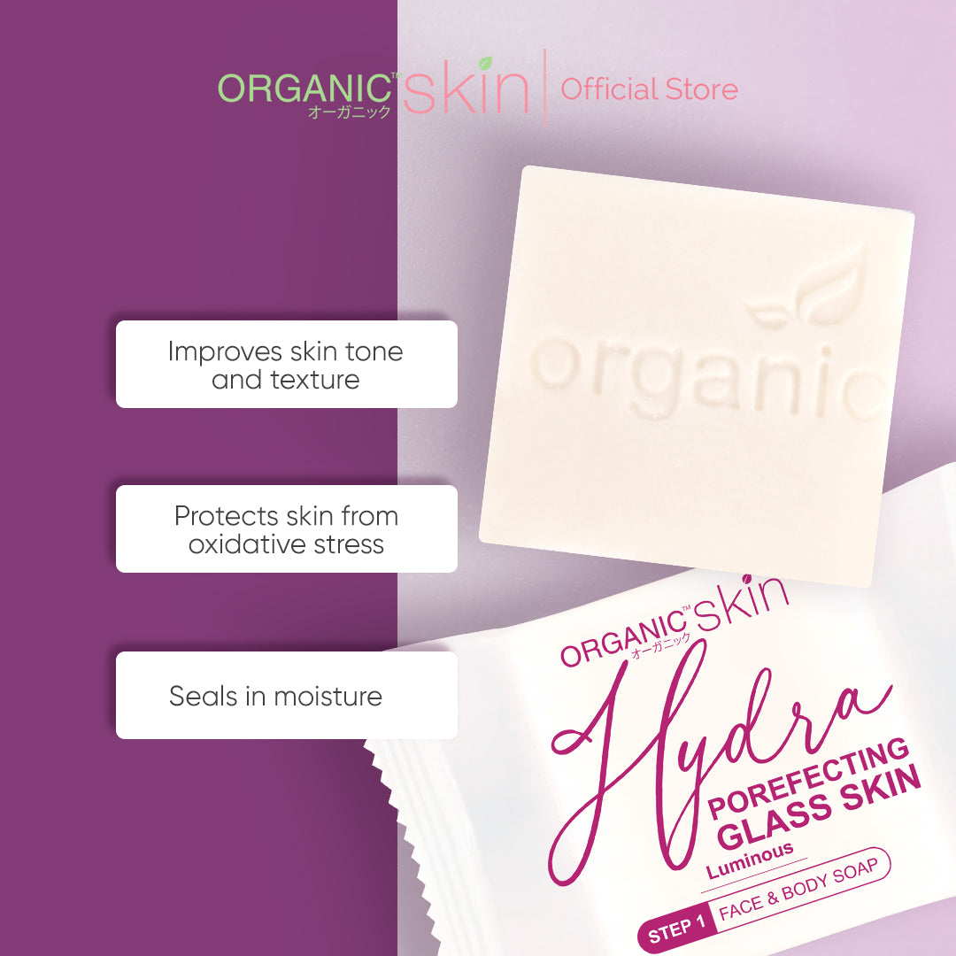 Organic Skin Japan Poreless Soap 50g Glass Skin Care Whitening Bar Face and Body Soap Travel Size Skin Care Lightening Dark Spot Remover Skin Brightening Bar Soap Personal Care Flash Sale Free Shipping on Sale Items