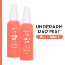 Load image into Gallery viewer, Organic Skin Japan Intensive Whitening Underarm Deo Mist Deodorant Spray (60ml) Set of 2
