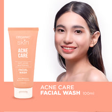 Load image into Gallery viewer, Organic Skin Japan Acne Care Antiacne Whitening Facial Wash Cleanser 100ml
