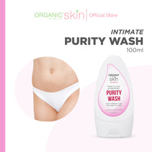 Load image into Gallery viewer, Organic Skin Japan PURITY FEMININE WASH with Sakura Extract 100ml pH Balanced Antibacterial Wash
