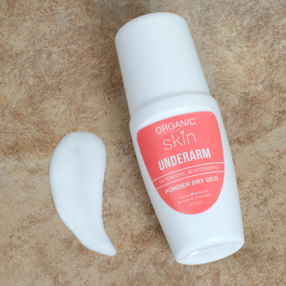Organic Skin Japan 4x Intensive Whitening Powder Dry Deodorant (set of 2, 40ml each)
