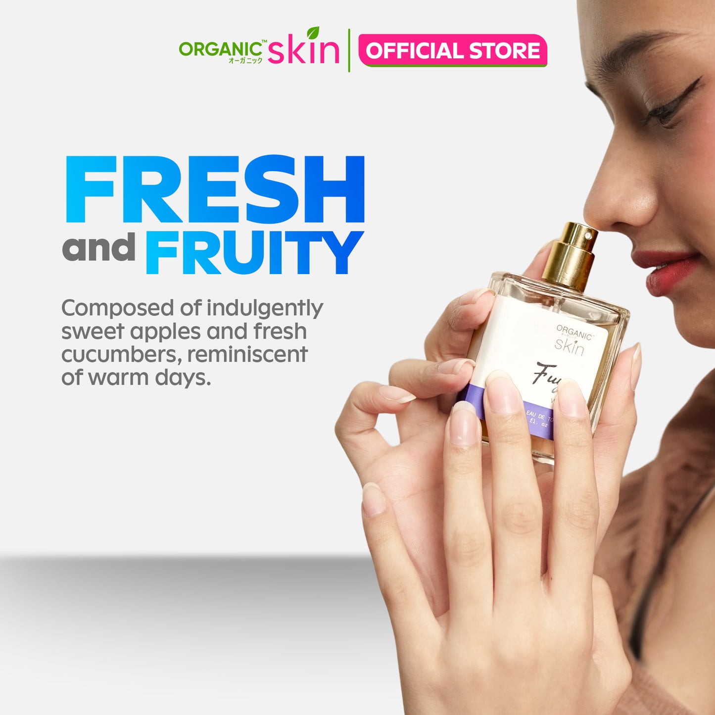 Organic Skin Japan Fuyu Winter 50ml Oil Based Perfume for Women & Men Long Lasting Perfume Cologne