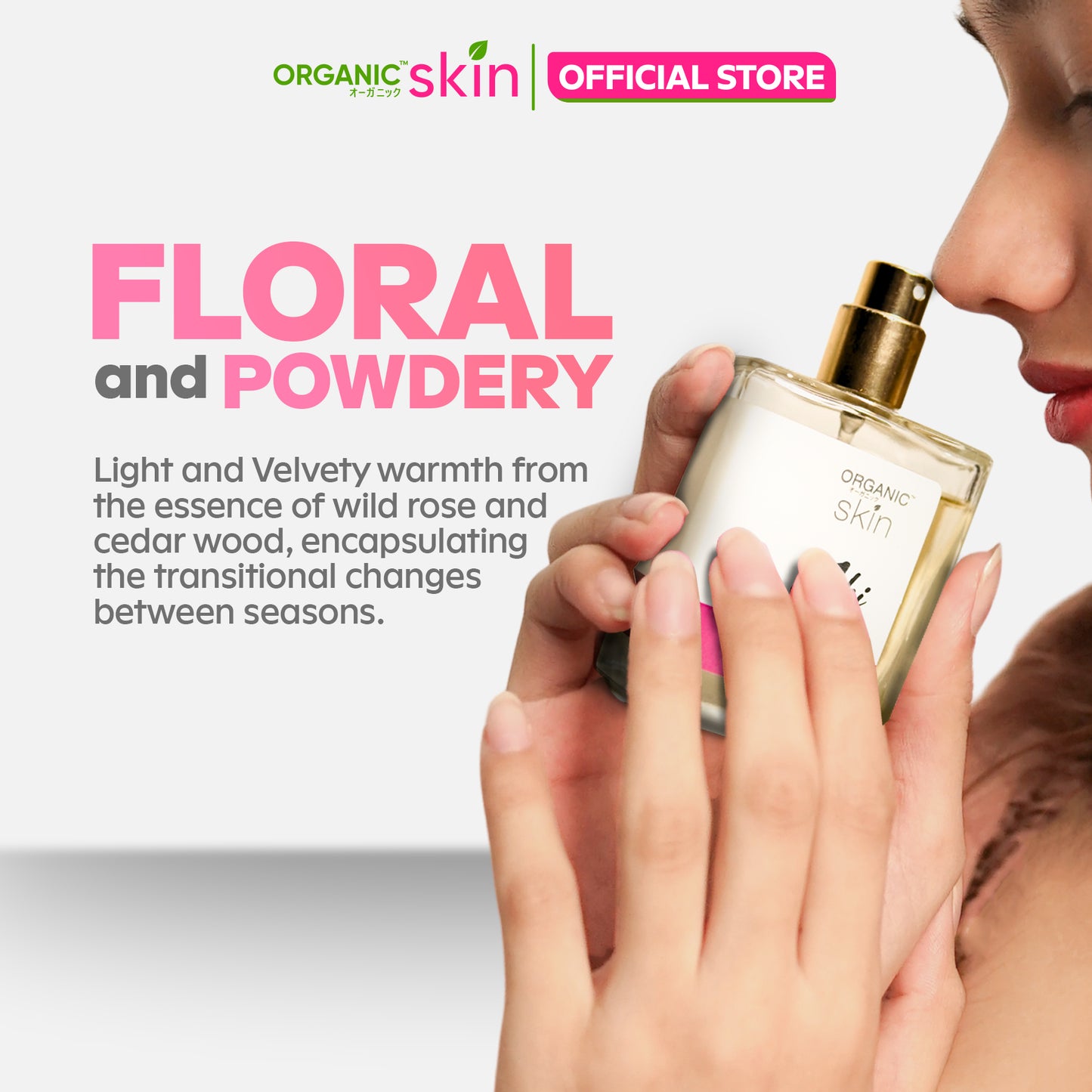 Organic Skin Japan Aki Autumn 50ml Oil Based Perfume for Women & Men Long Lasting Perfume Cologne