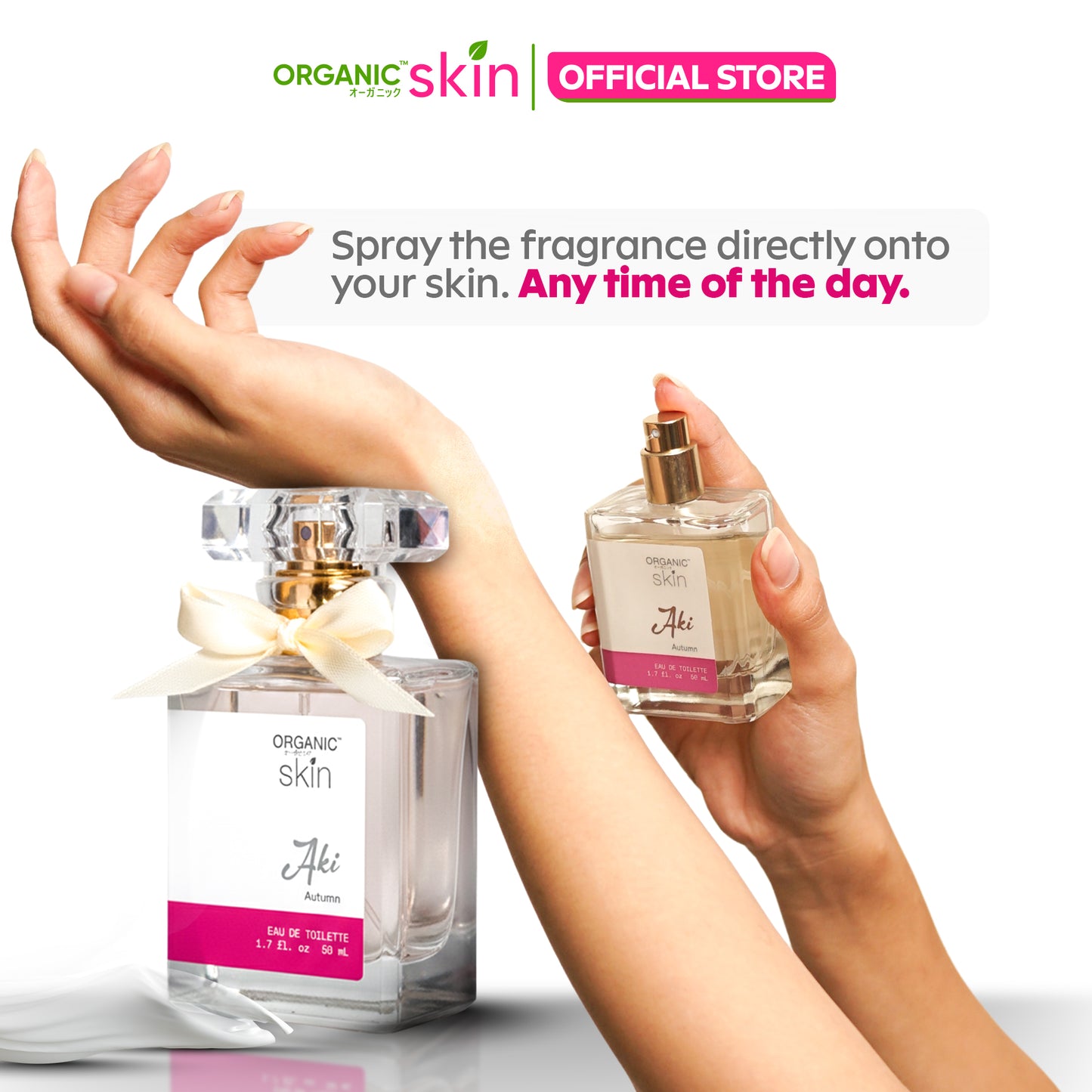 Organic Skin Japan Aki Autumn 50ml Oil Based Perfume for Women & Men Long Lasting Perfume Cologne