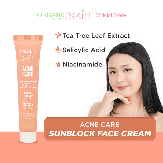 Organic Skin Japan Acne Care AntiAcne Whitening Face Cream 20ml Anti Acne