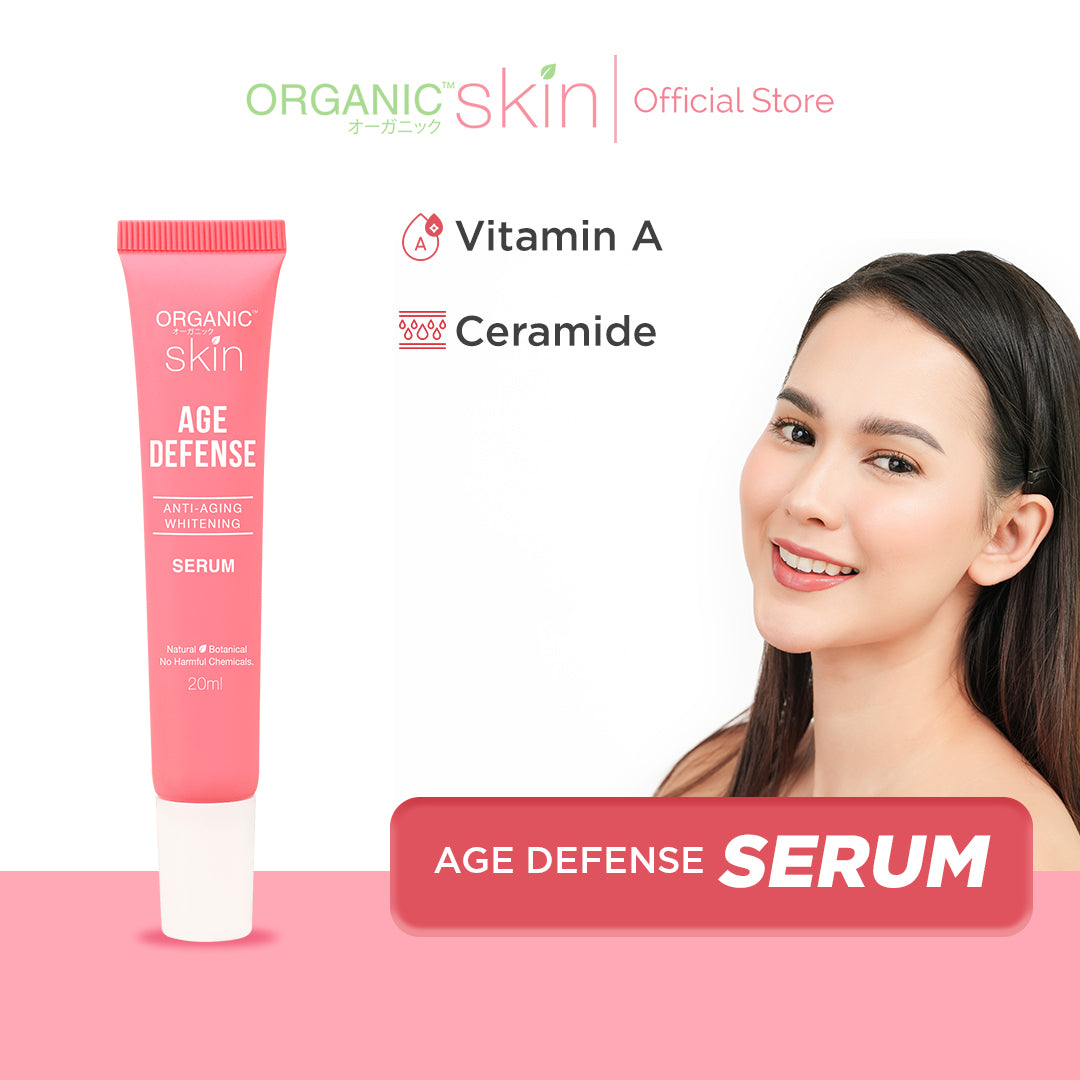 Organic Skin Japan Age Defense AntiAging Whitening Serum 20ml Anti Aging