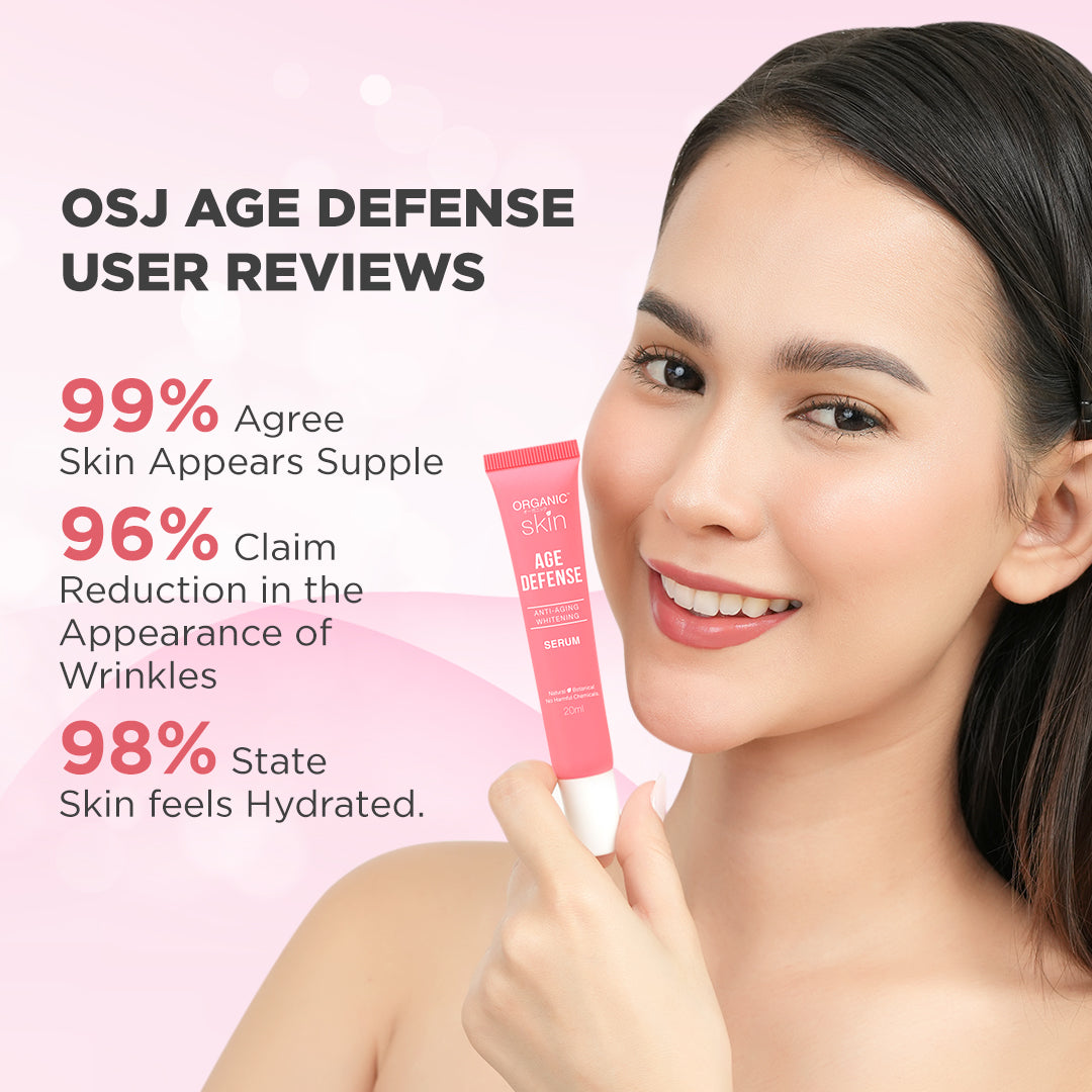 Organic Skin Japan Age Defense AntiAging Whitening Serum 20ml Anti Aging