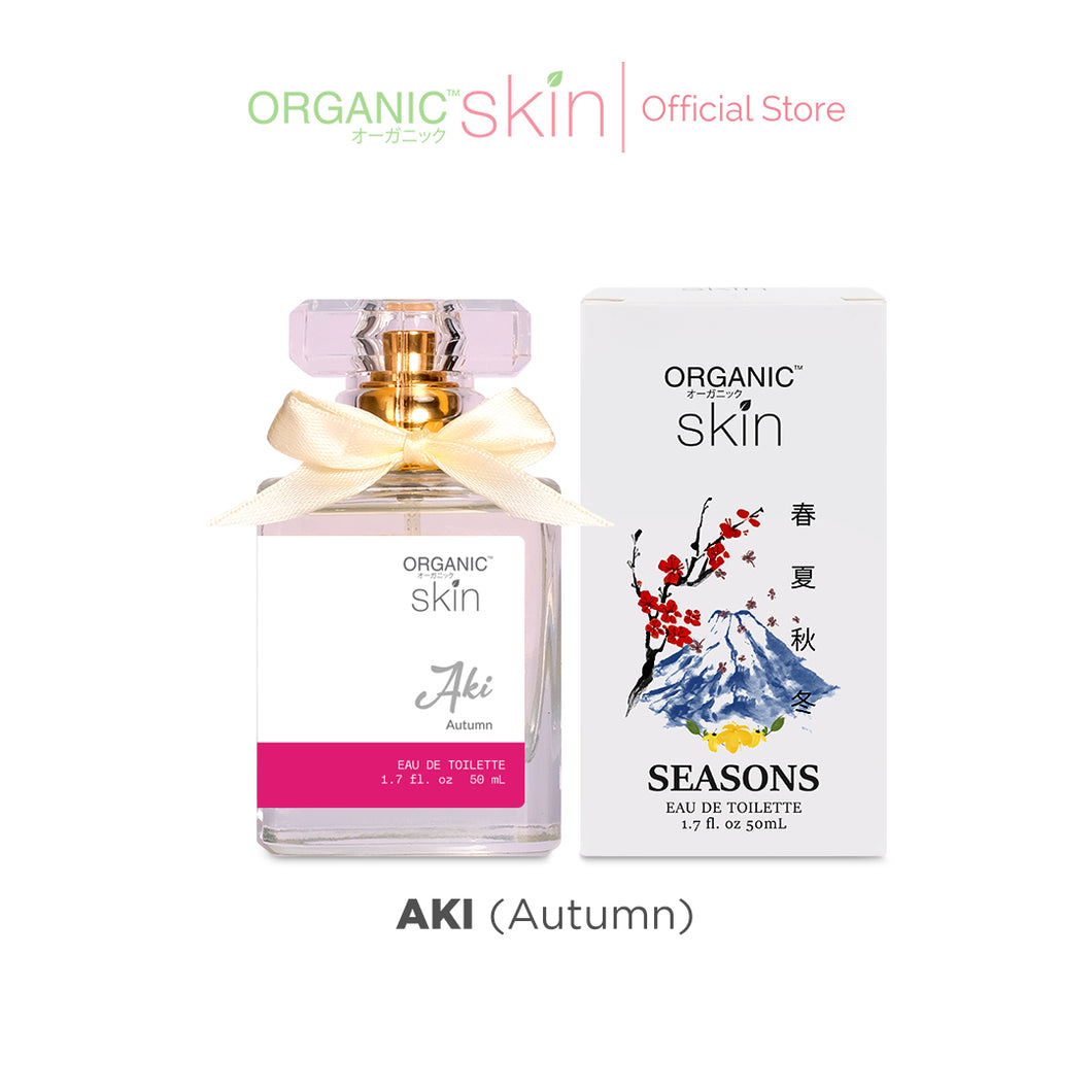 Organic Skin Japan Aki Autumn 50ml Oil Based Perfume for Women & Men Long Lasting Perfume Cologne