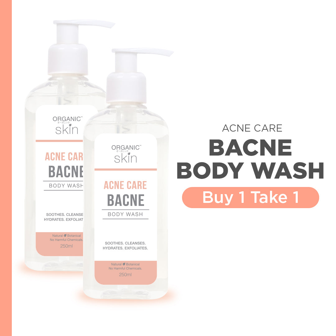 Organic Skin Japan Acne Care Bacne Body Wash 250ml Antiacne Bodywash Set of 2