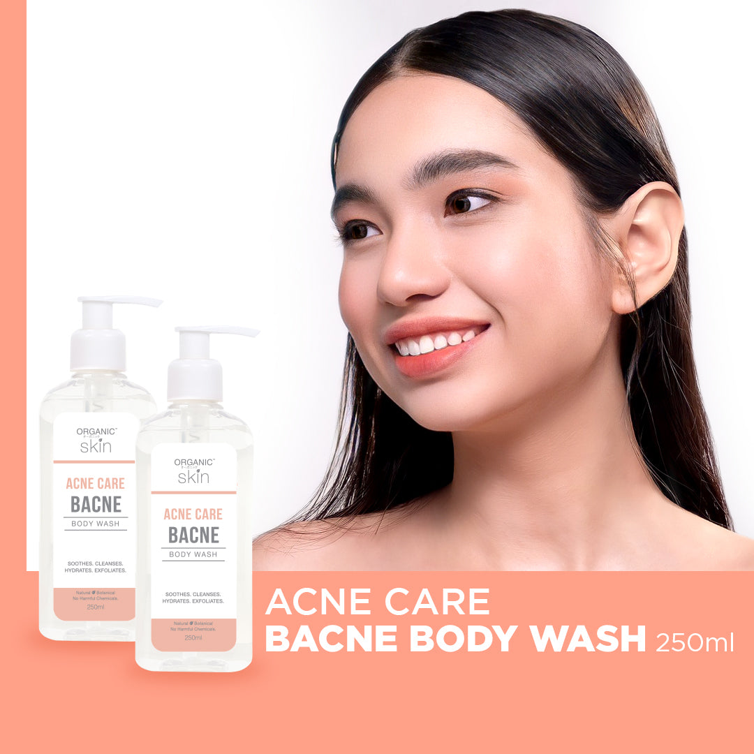 Organic Skin Japan Acne Care Bacne Body Wash 250ml Antiacne Bodywash Set of 2