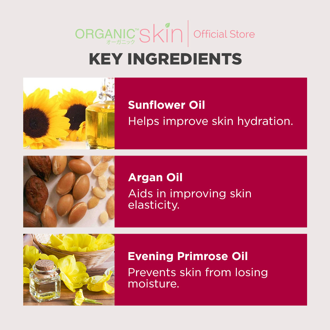 Organic Skin Japan Booty Scrub Lightening Exfoliant with Sunflower Oil 150ml