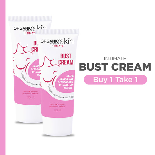 Organic Skin Japan Bust Cream 50ml Whitening cream with Collagen bust lifting cream Set of 2