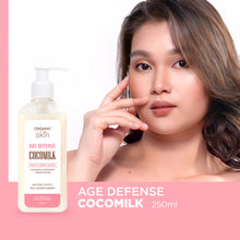 Load image into Gallery viewer, Organic Skin Japan Age Defense Coco milk Face &amp; Body Wash 250ml Bodywash with Collagen Anti Aging
