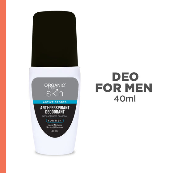 Organic Skin Japan Anti-Perspirant Deodorant For Men 40ml Underarm Whitening Deo Roll On