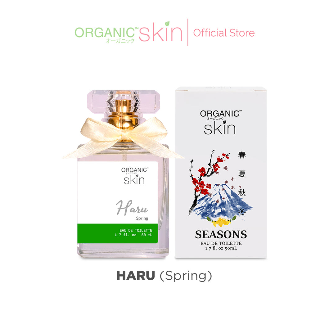 Organic Skin Japan Haru Spring 50ml Oil Based Perfume for Women & Men Long Lasting Perfume Cologne