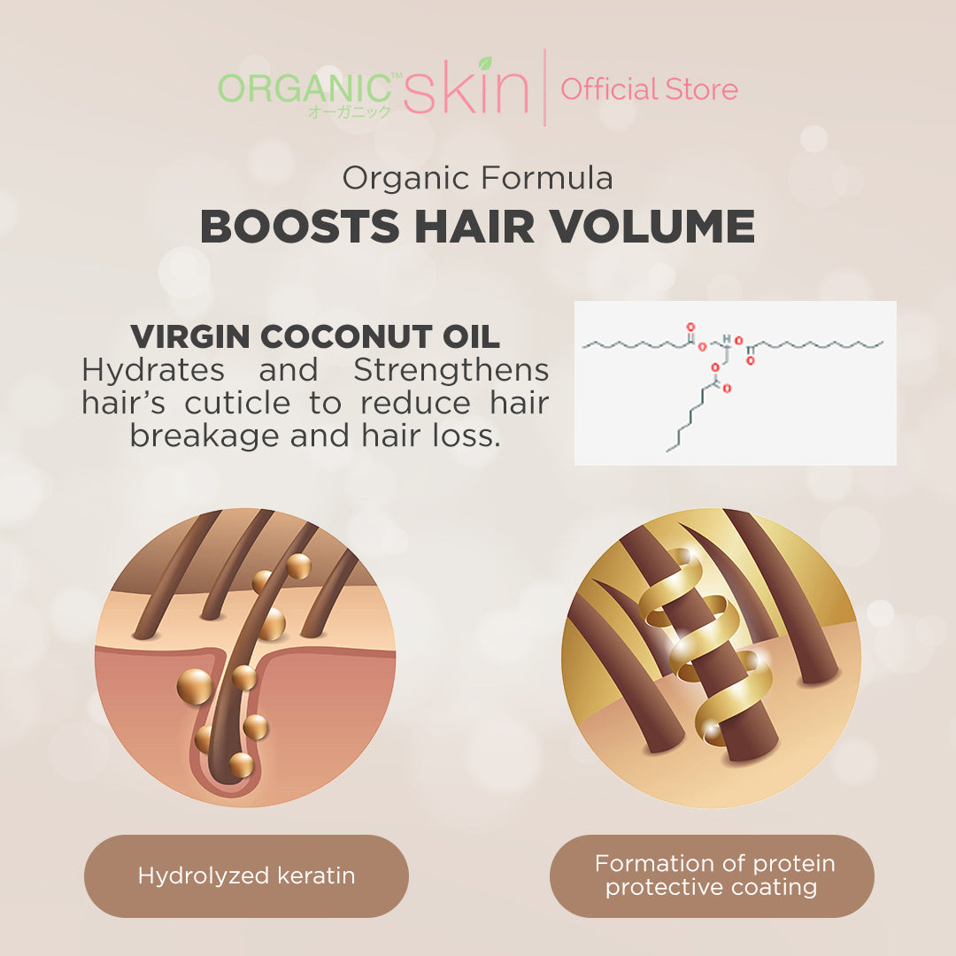 Organic Skin Japan Hair Booster Coco Milk Repair Conditioner 100ml