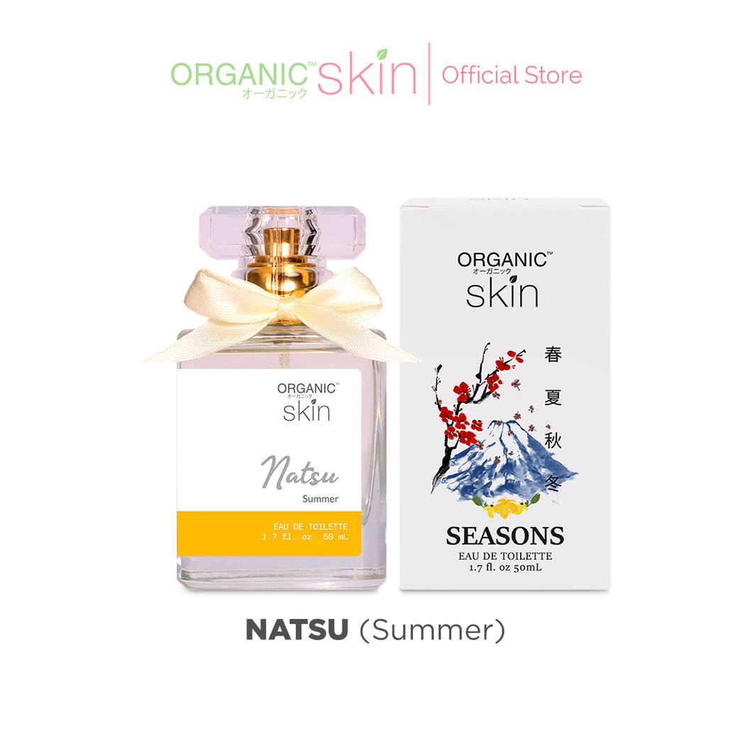 Organic Skin Japan Natsu Summer 50ml Oil Based Perfume for Women & Men Long Lasting Perfume Cologn