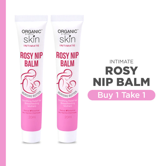 Organic Skin Japan Rosy Nip Balm 20ml for Breastfeeding Nipple cream whitening Set of 2