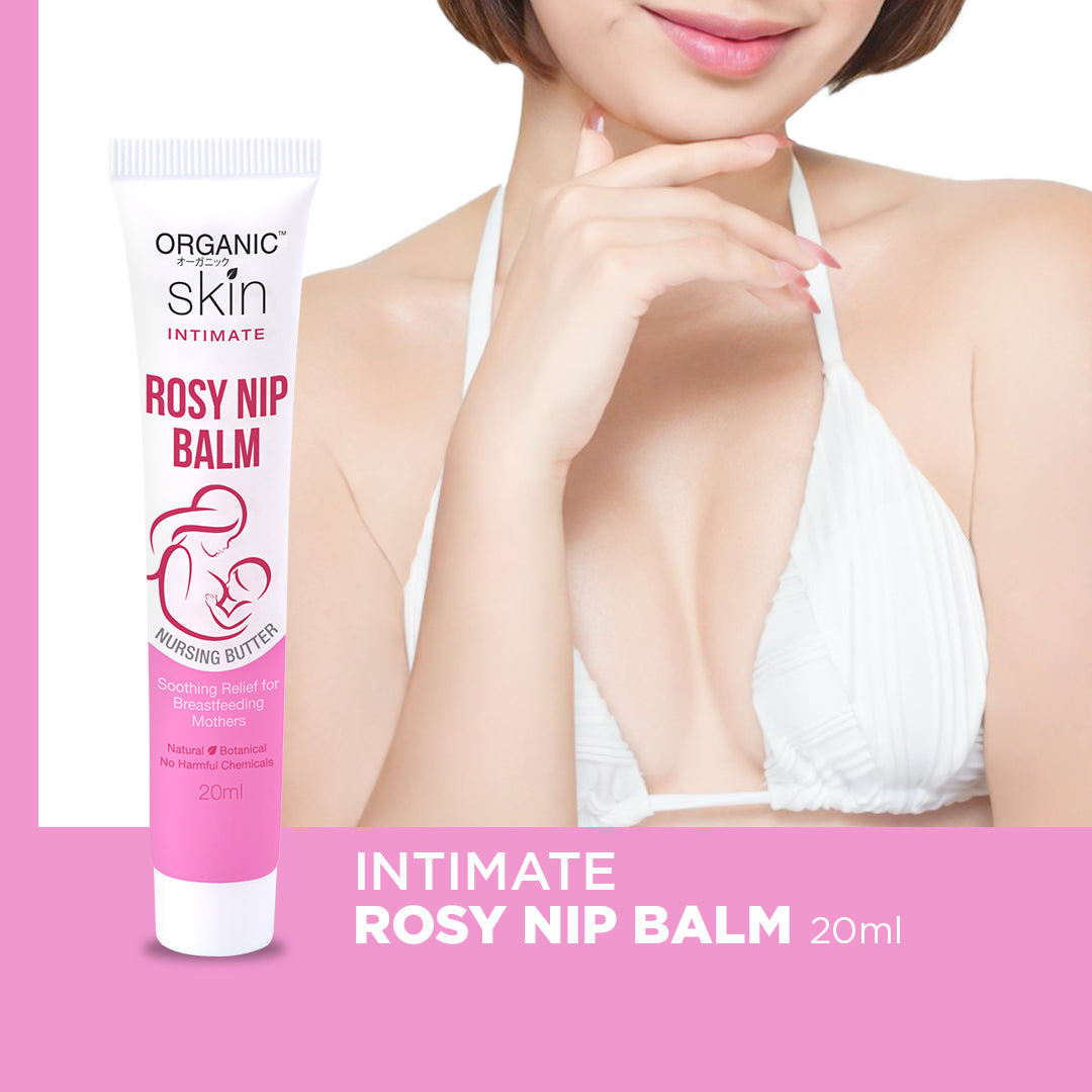 Organic Skin Japan Rosy Nip Balm 20ml for Breastfeeding