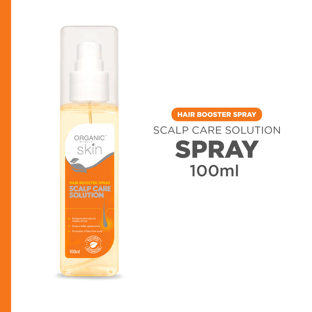 Organic Skin Japan Hair Booster Spray Scalp Care Solution 100ml Anti Dandruff and Treatment