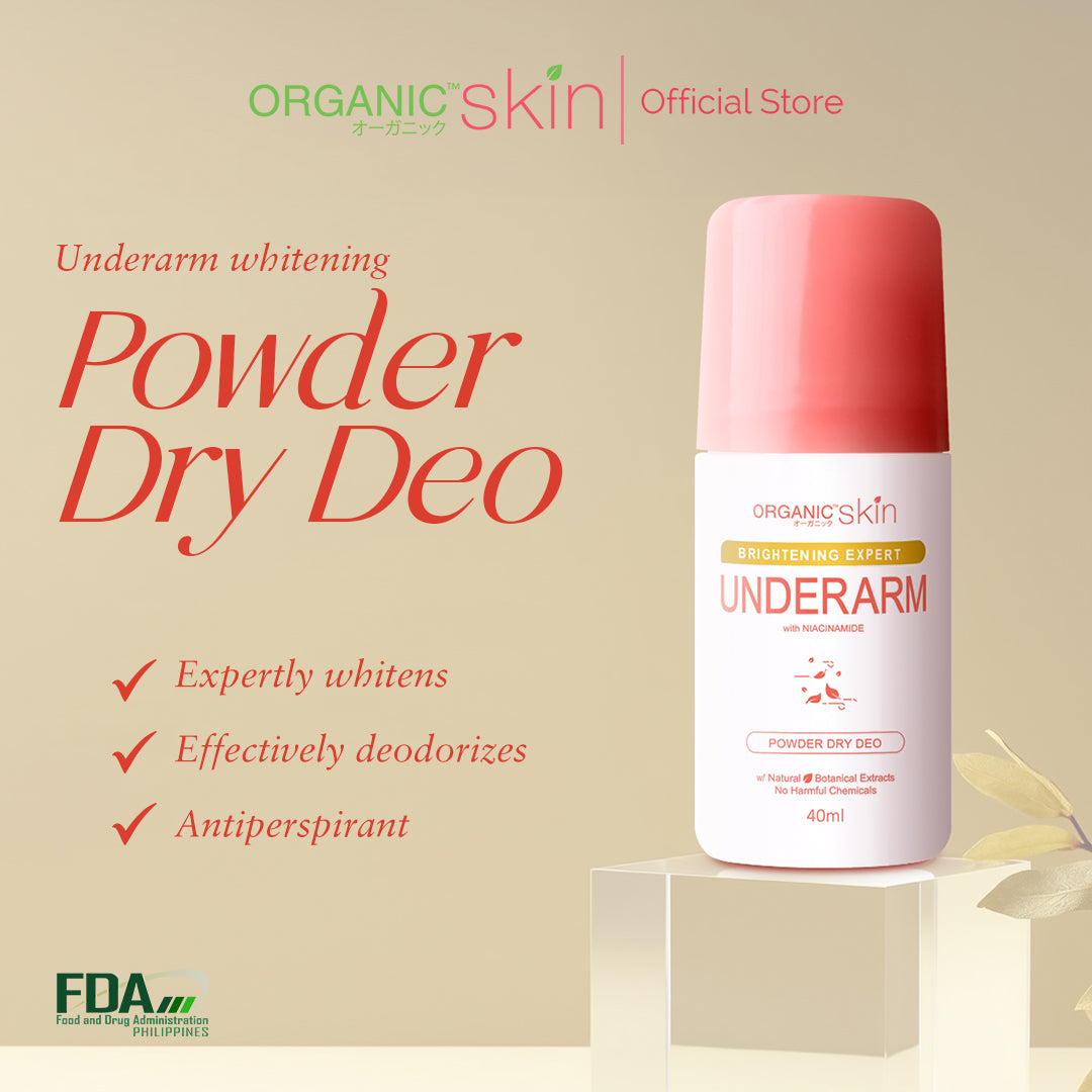 Organic Skin Japan 4x Intensive Whitening Powder Dry Deodorant (40ml)