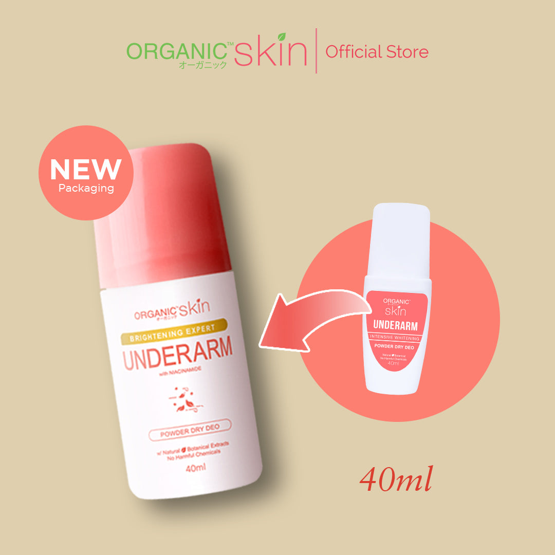 Organic Skin Japan 4x Intensive Whitening Powder Dry Deodorant (40ml)