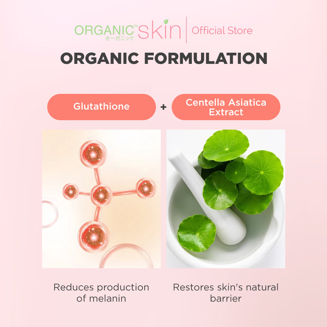 Organic Skin Japan Intensive Whitening Underarm Toner (60ml) Armpit Whitener with Sunflower Oil