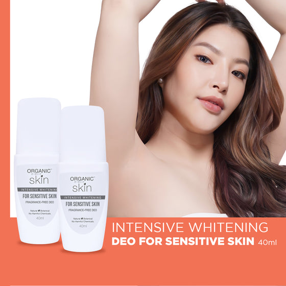 BUY 1 TAKE 1 Organic Skin Japan Unscented Intensive Whitening Underarm Deodorant for Sensitive Skin