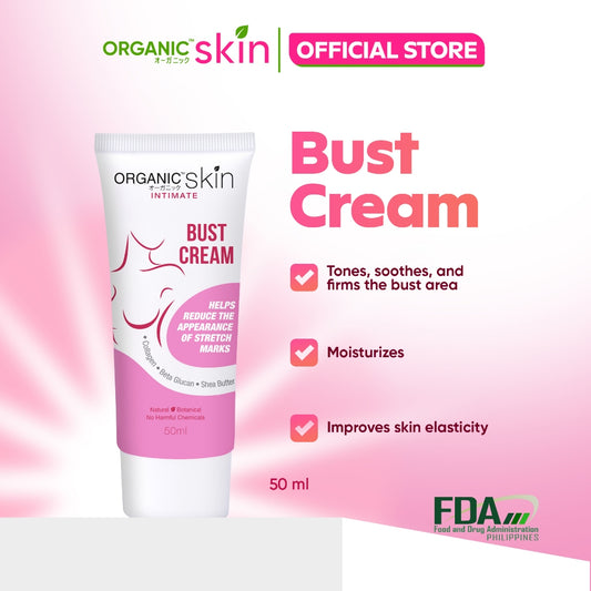 Organic Skin Japan Bust Cream 50ml Whitening cream with Collagen bust lifting cream