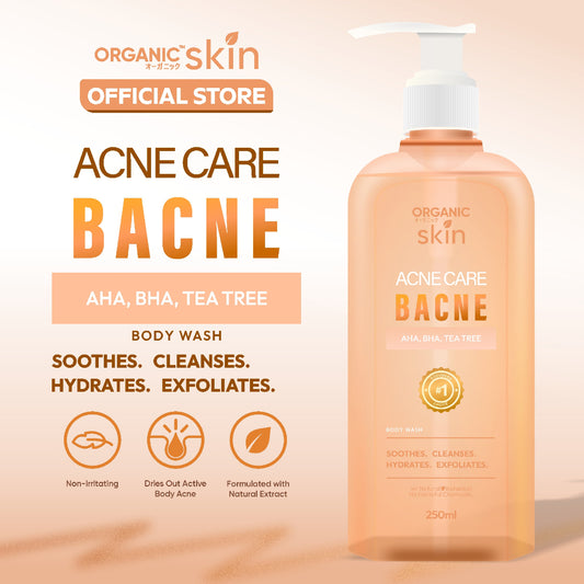 Organic Skin Japan Acne Care Bacne Body Wash 250ml Antiacne Bodywash