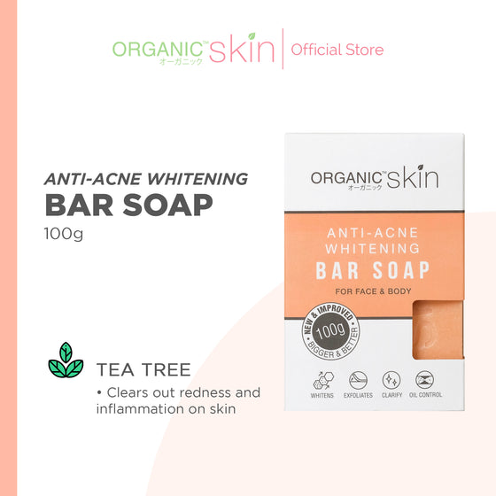 Organic Skin Japan AntiAcne Whitening Soap Anti Acne
