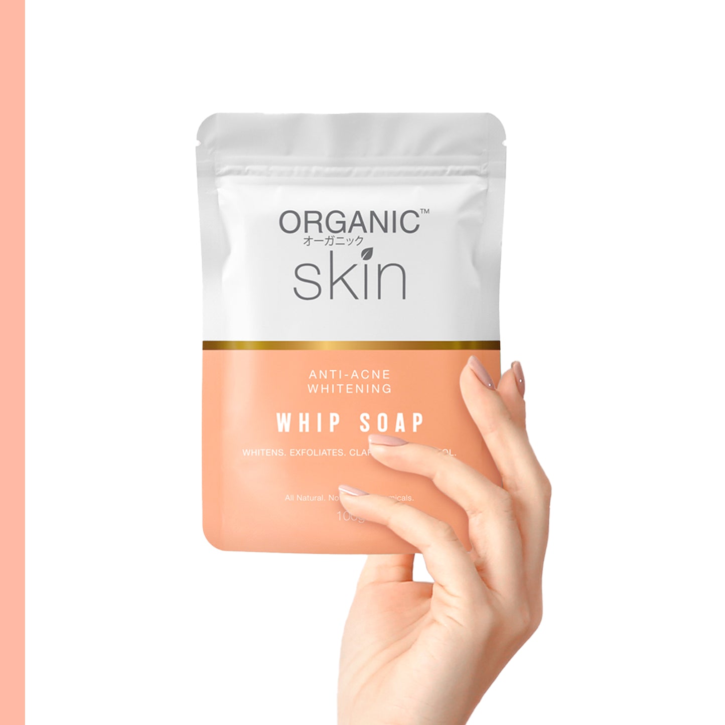 Organic Skin Japan Antiacne Whitening Whip Soap (100g)