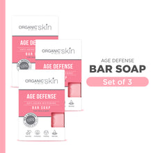Load image into Gallery viewer, Organic Skin Japan AntiAging Whitening Soap Anti Aging (set of 3, 100g each)
