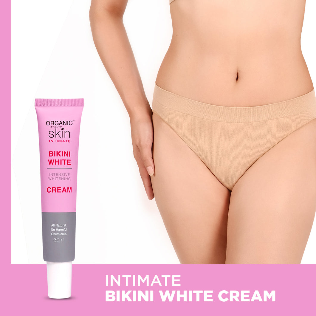 Organic Skin Japan Bikini Whitening Cream Inner Thigh Intimate Area Lightening Cream 30ml