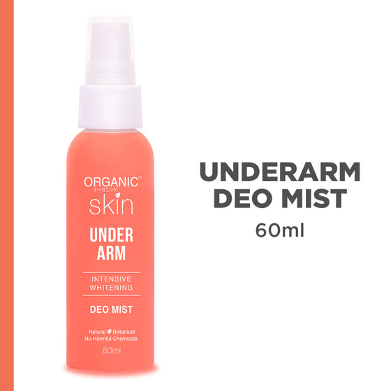 Organic Skin Japan Intensive Whitening Underarm Deo Mist Deodorant Spray (60ml)