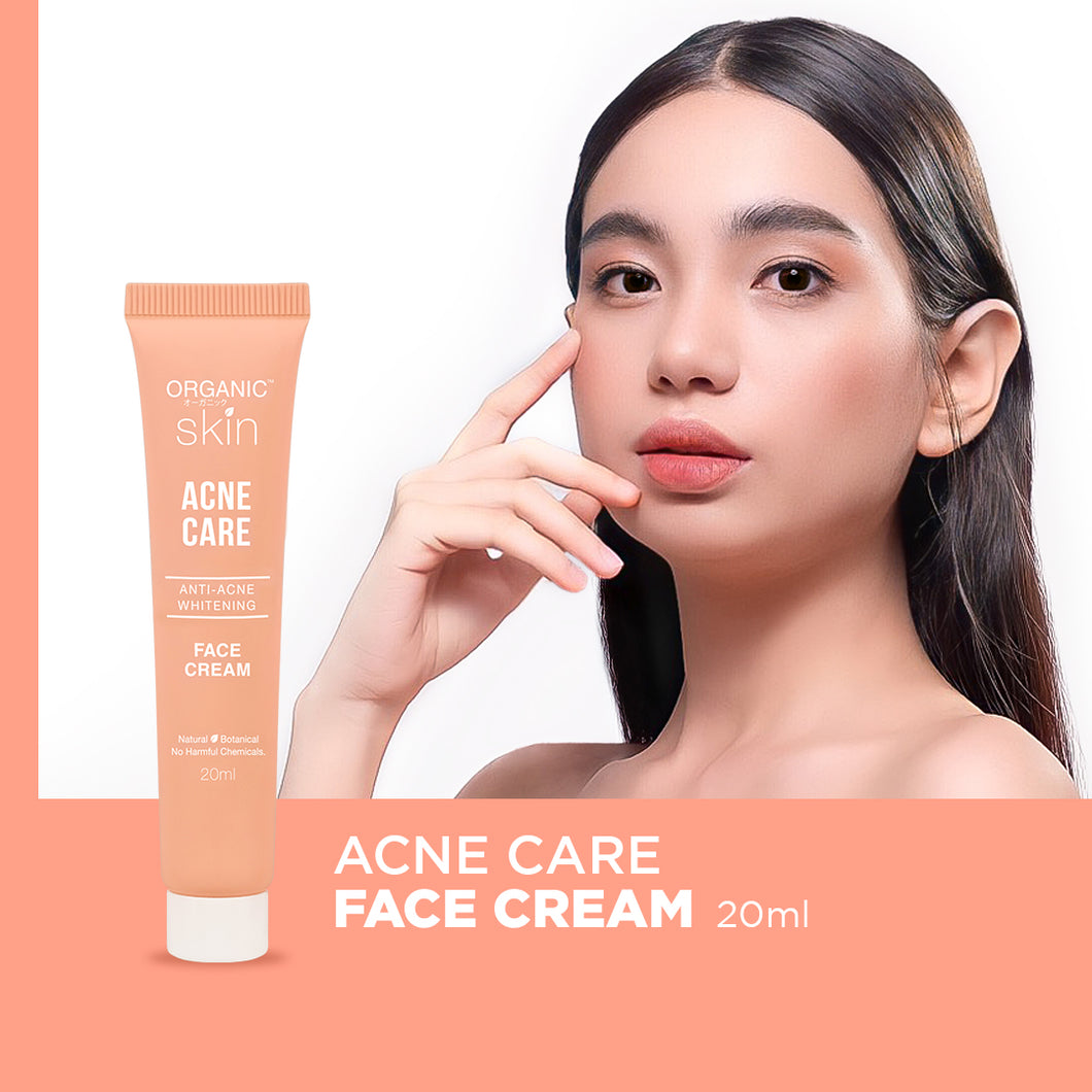 Organic Skin Japan Acne Care AntiAcne Whitening Face Cream 20ml Anti Acne