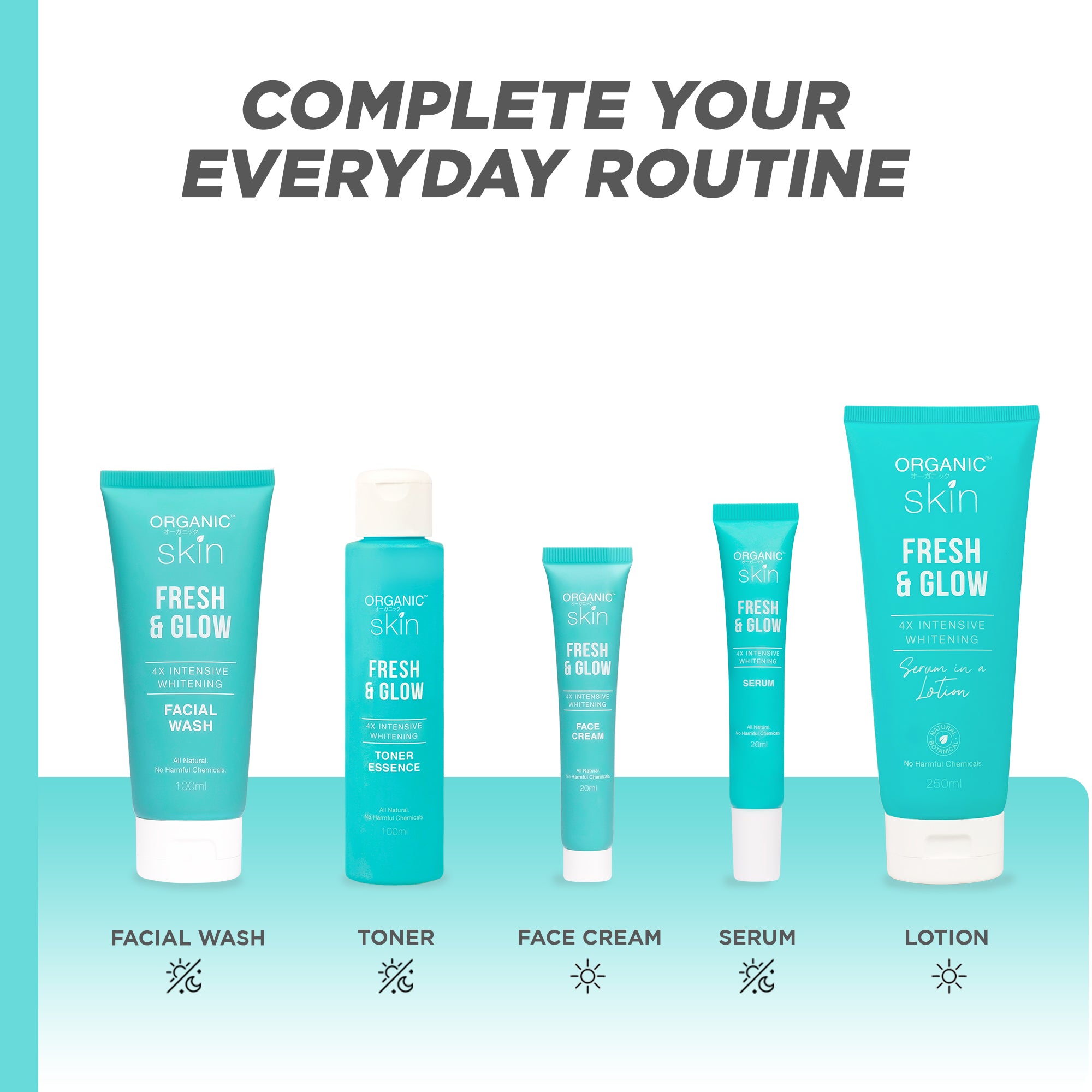 Organic Skin Japan 4x Intensive Whitening Facial Scrub