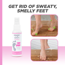 Load image into Gallery viewer, Organic Skin Japan Intimate Foot Spray 60ml with Tea Tree Oil Anti Sweat Antibacterial Anti Odor
