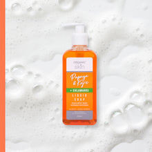 Load image into Gallery viewer, Organic Skin Japan Papaya &amp; Kojic + Calamansi Liquid Soap 250 ml Moisture Face and Body Wash
