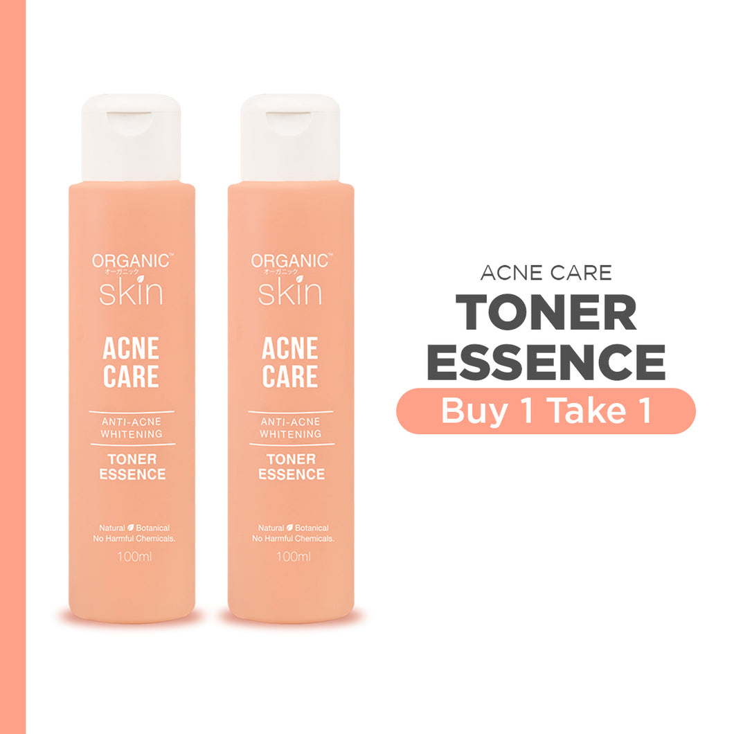Organic Skin Japan Acne Care AntiAcne Whitening Toner Tea Tree (100ml each) Anti Acne Set of 2