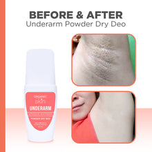 Load image into Gallery viewer, Organic Skin Japan 4x Intensive Whitening Powder Dry Deodorant (set of 2, 40ml each)
